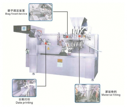 OCL-180G給袋水平式全自動(dòng)包裝機(jī) To bag horizontal automatic packaging machine